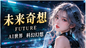 未来奇想原创故事主题视觉